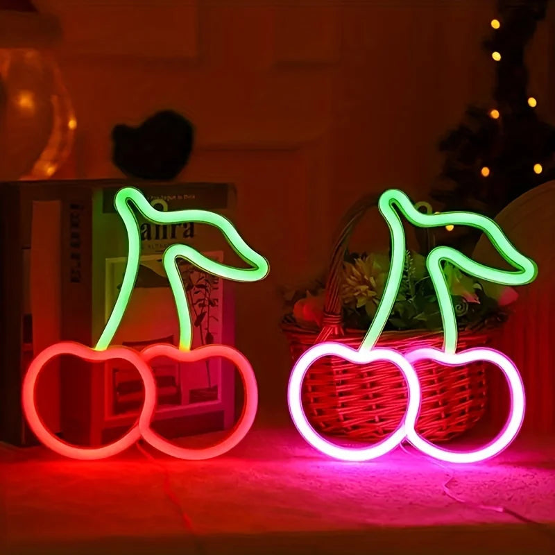 Cherry Neon Sign