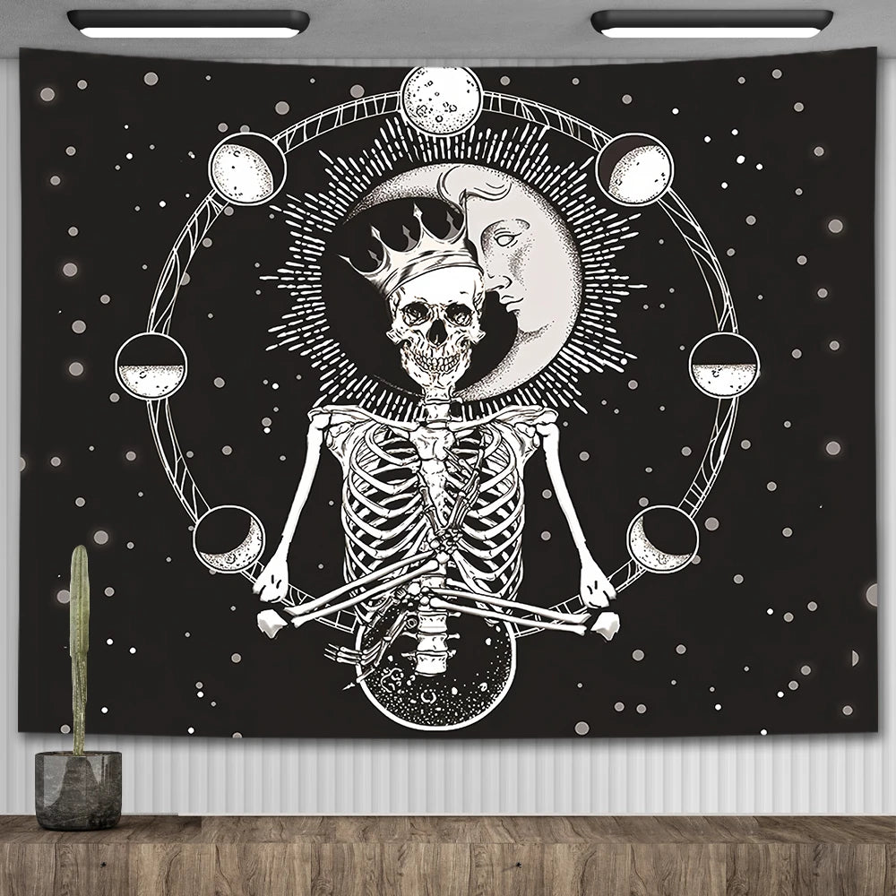 Skull Tapestry