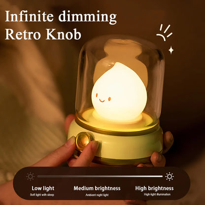 Kerosene LED Cute Flameless Candle Light