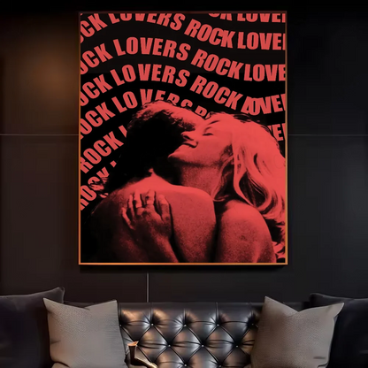 Retro TV Girl, French Exit, or Lovers Rock Poster