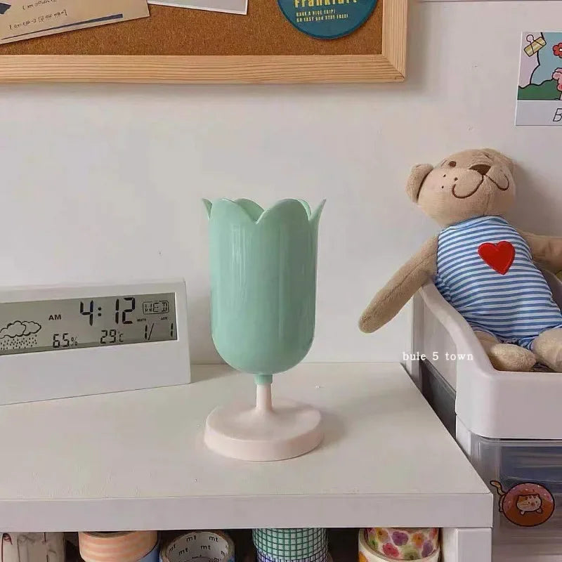 Pastel Tulip Pen Holder