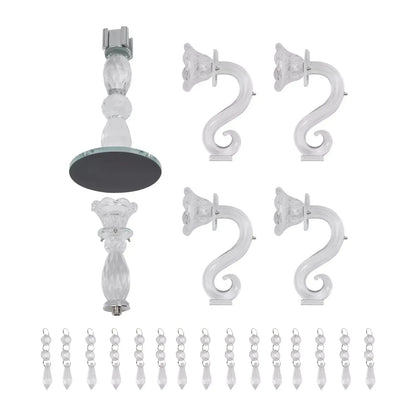 Crystal Candle Centerpiece