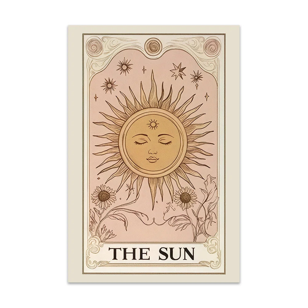 Celestial Tarot Canvas Art Print