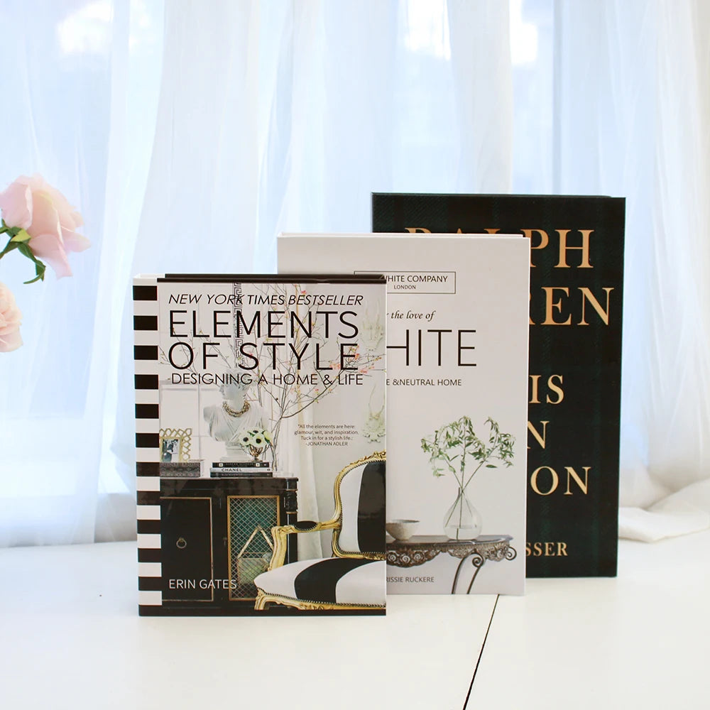 Luxury Fake Book Set