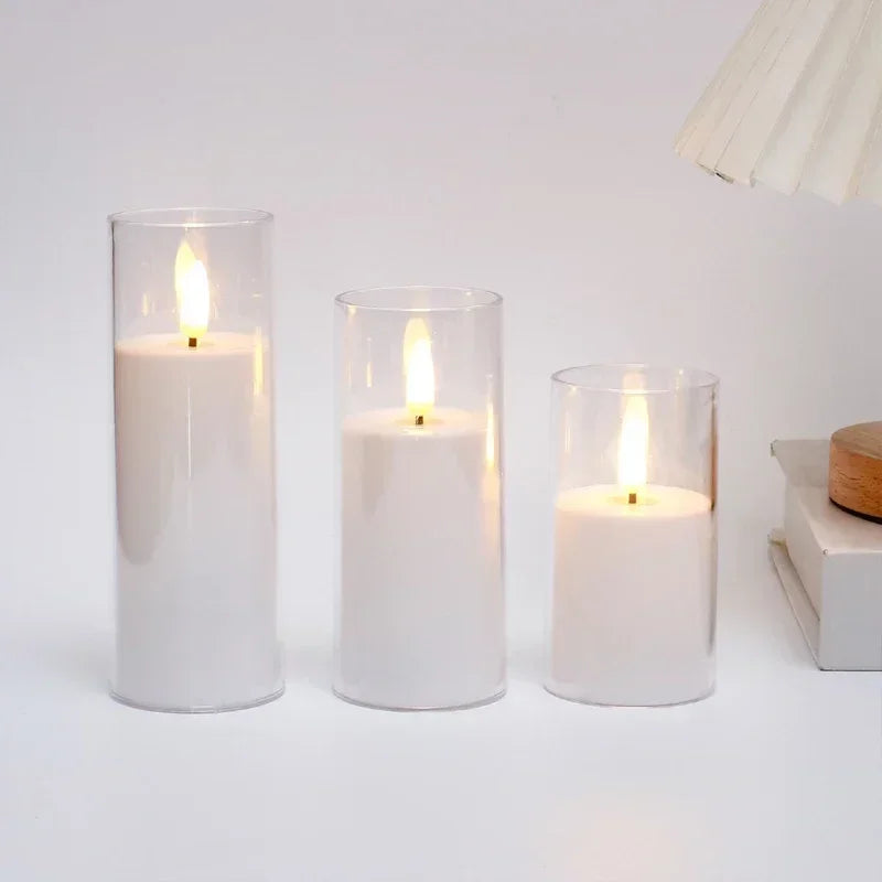 Acrylic Flameless Candles