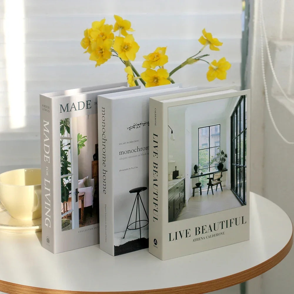 Luxury Fake Book Set