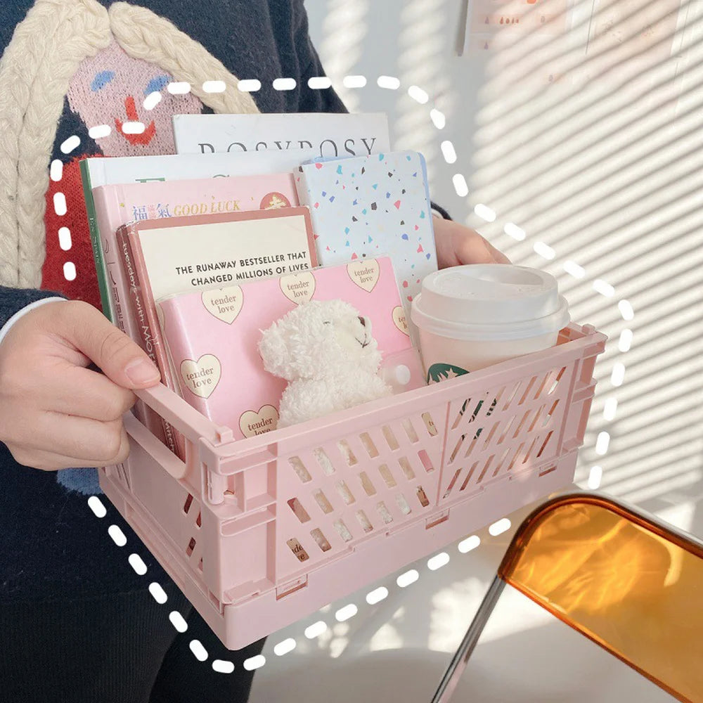 Mini Pastel Storage Crates