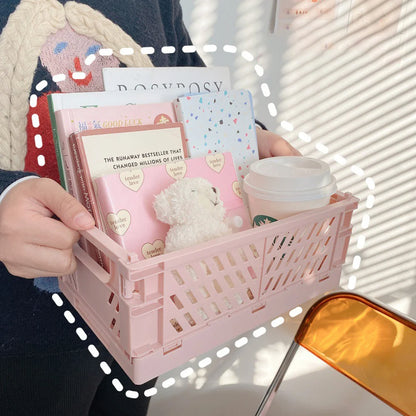 Mini Pastel Storage Crates