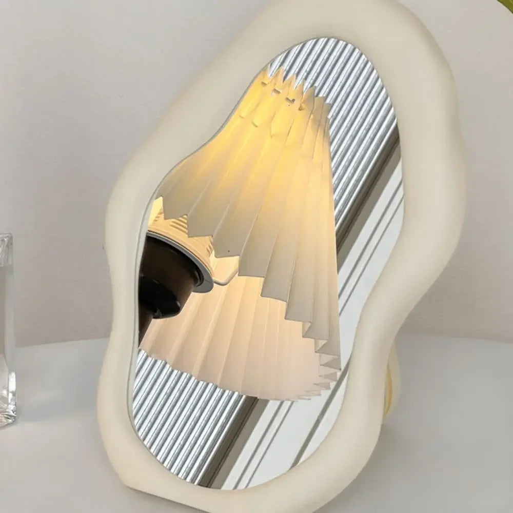 Cream Style Makeup Mirror