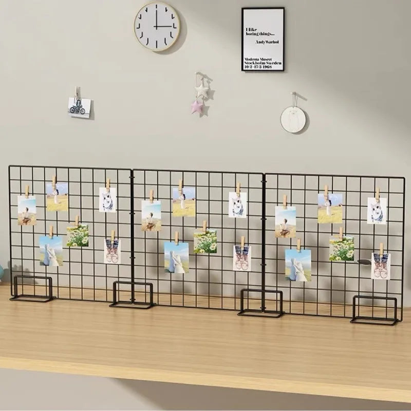 DIY Grid Wall Decor Hanging Rack