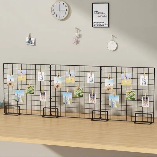 DIY Grid Wall Decor Hanging Rack