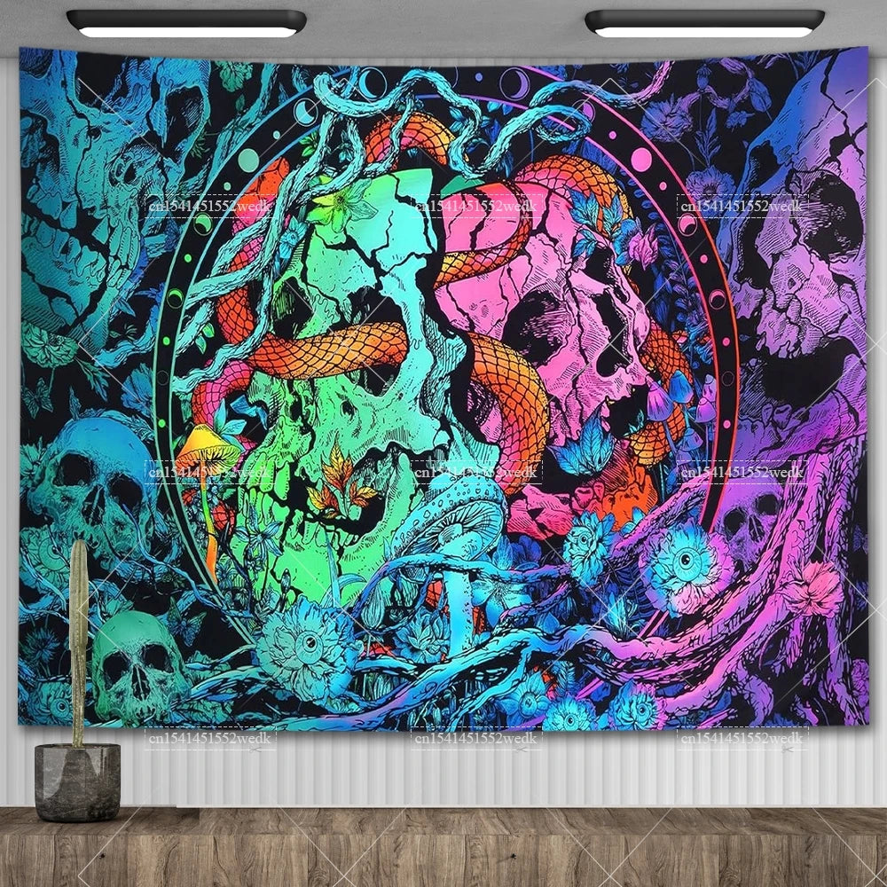 Skull Tapestry