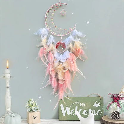 Handmade Natural Crystal Dream Catcher