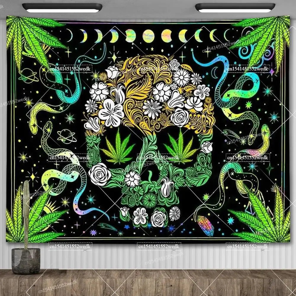 Skull Tapestry