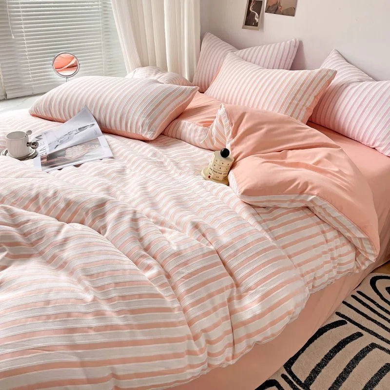 Striped Style Bedding Set