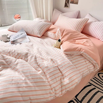 Striped Style Bedding Set