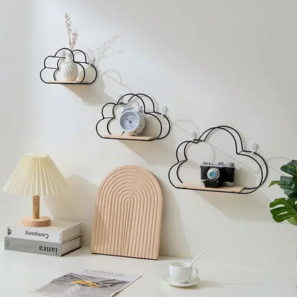 Iron Cloud Wall Shelf