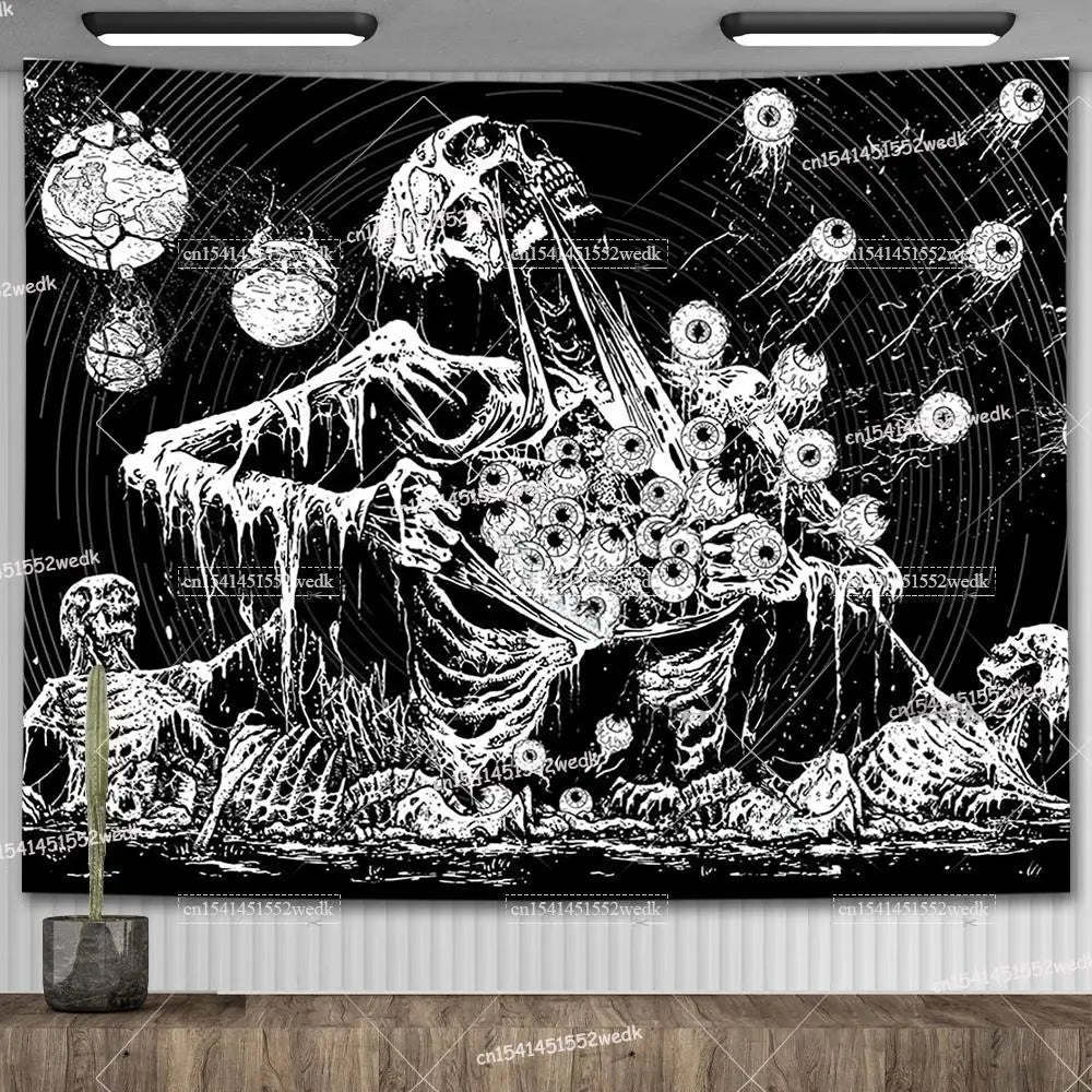 Skull Tapestry