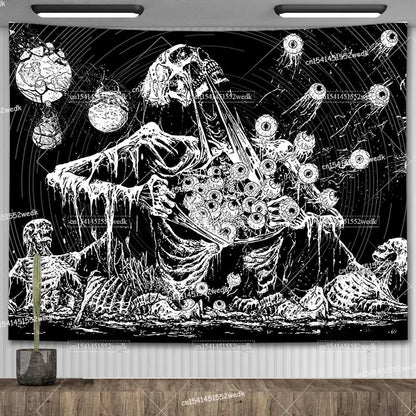 Skull Tapestry