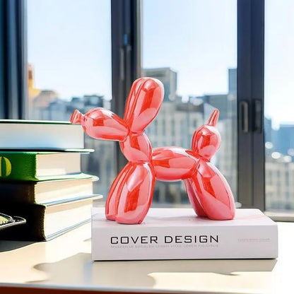 Ceramic Balloon Dog Sculpture