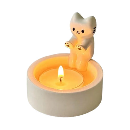 Kitten Candle Holder