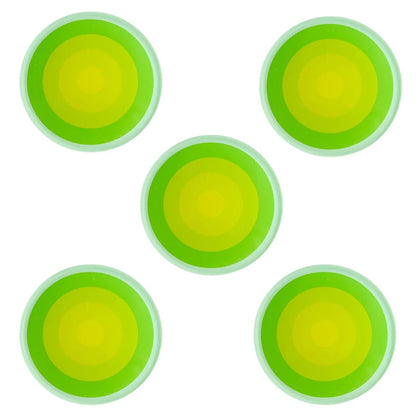5pcs Acrylic Anti Slip Coaster