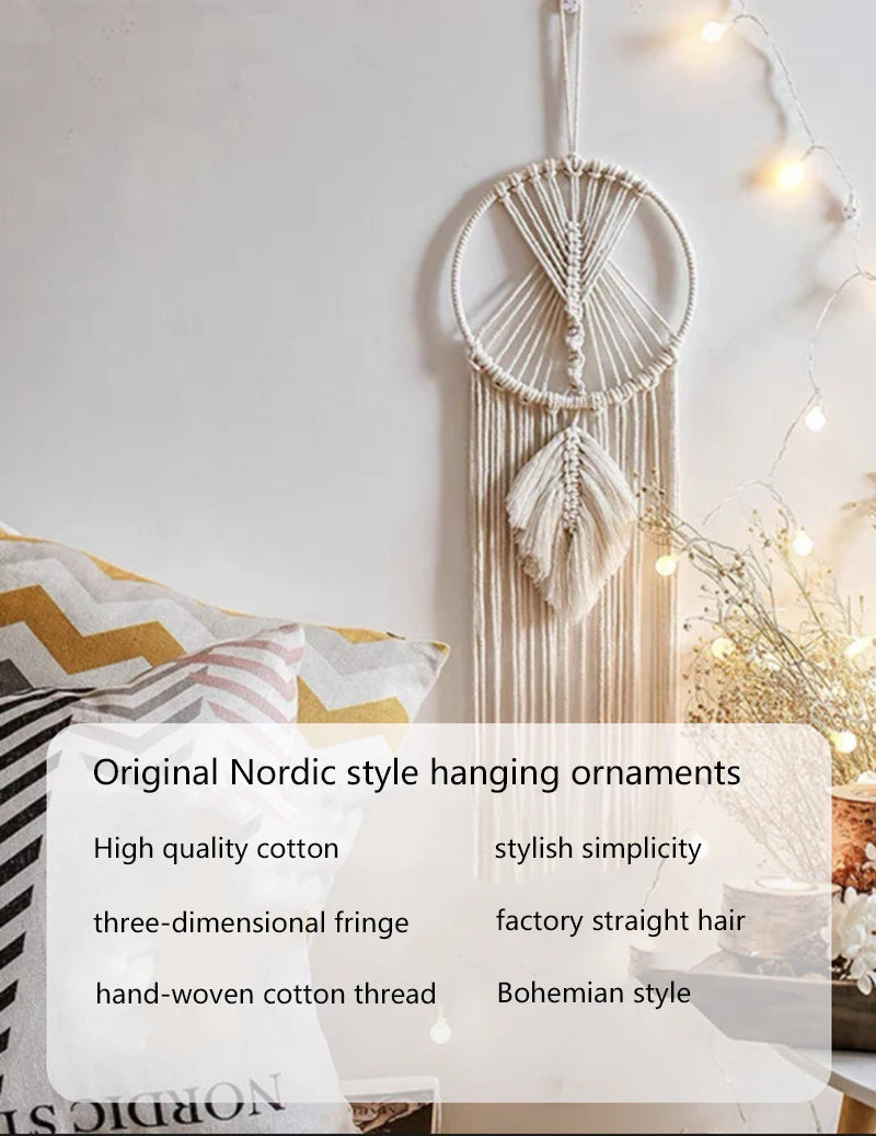 Boho Macrame Dream Catcher