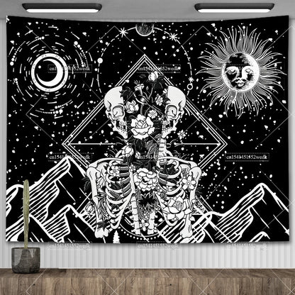 Skull Tapestry