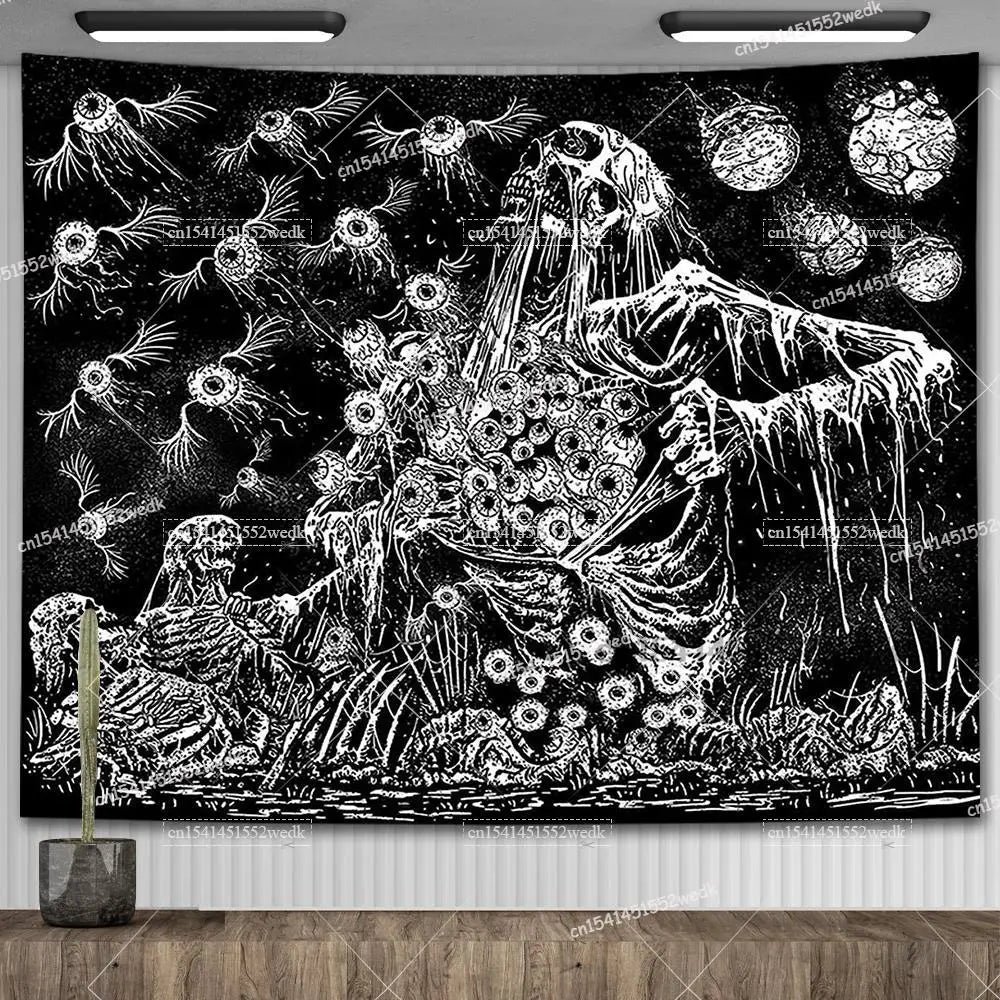 Skull Tapestry