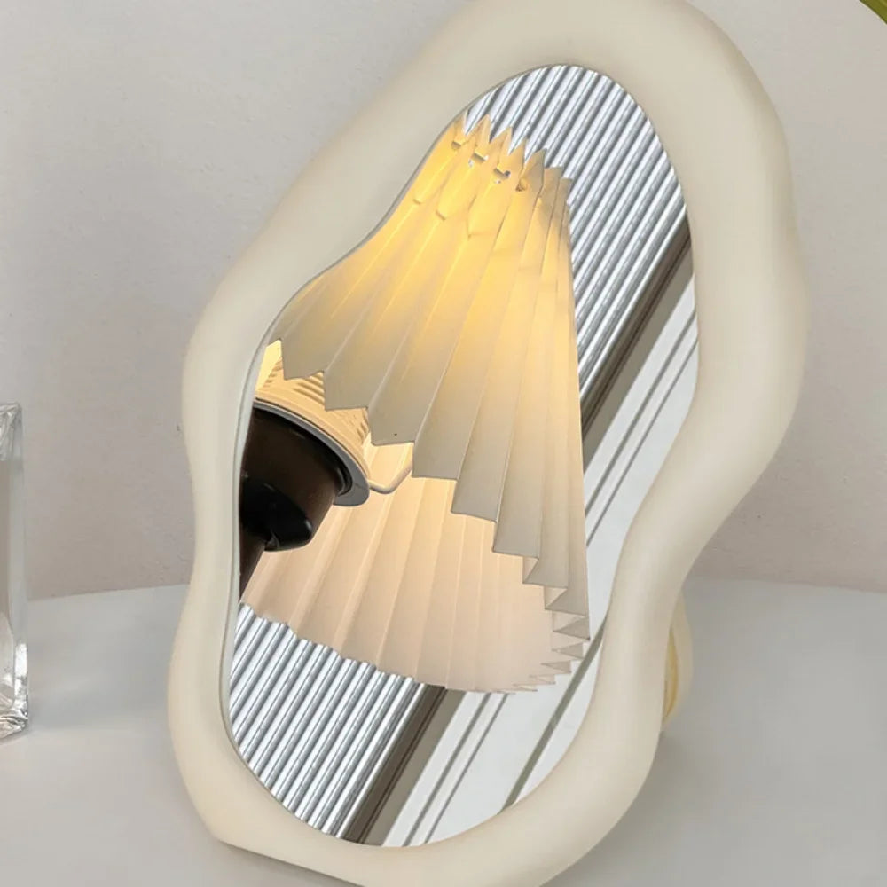 Cream Style Makeup Mirror