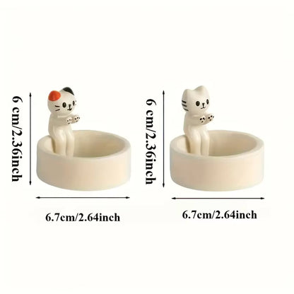 Kitten Candle Holder