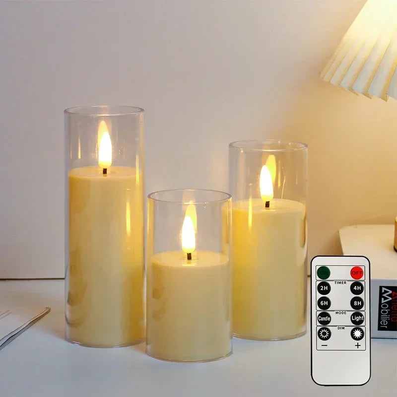 Acrylic Flameless Candles
