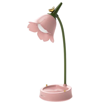 Cute Pink Flower Table Lamp