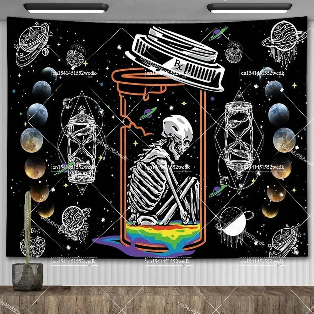 Skull Tapestry