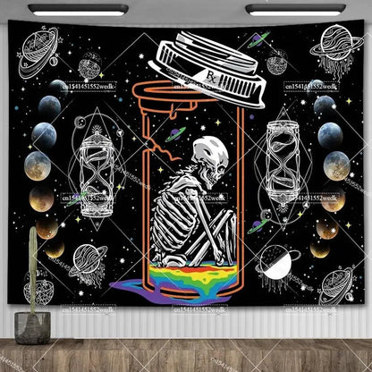 Skull Tapestry