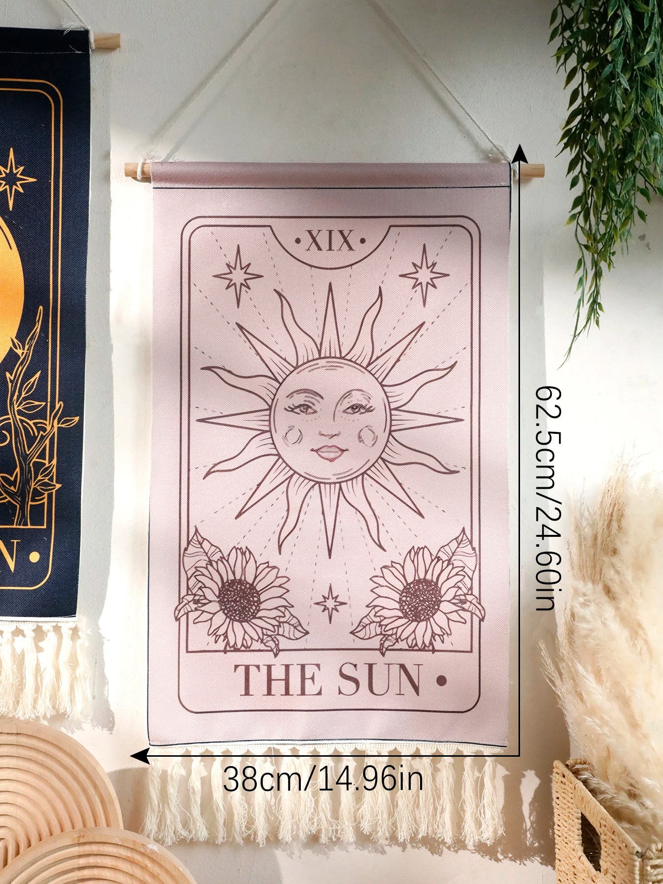 Moon Aesthetic Wall Tapestry