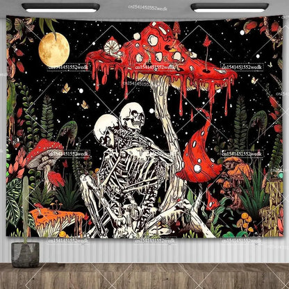 Skull Tapestry