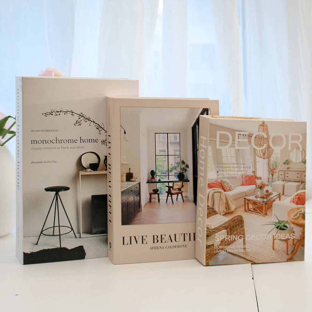 Luxury Fake Book Set