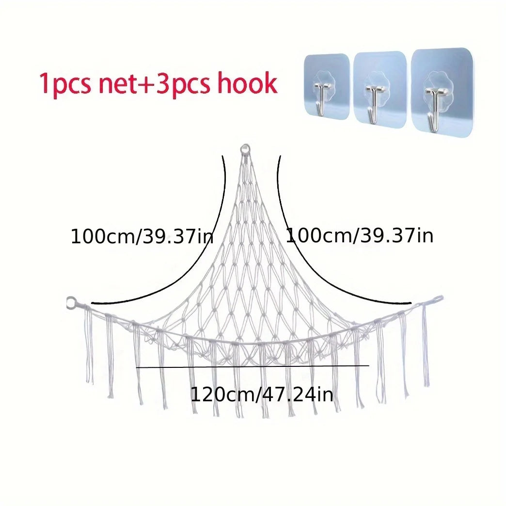 Large Cotton Stuffed Animal Hammock