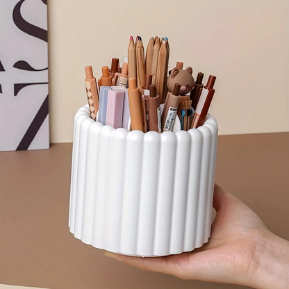 Minimalist 360° Rotating Brush/Pen Holder