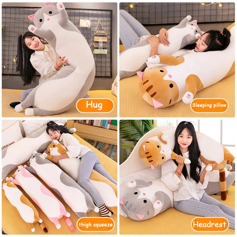 Long Cat Plush Toy