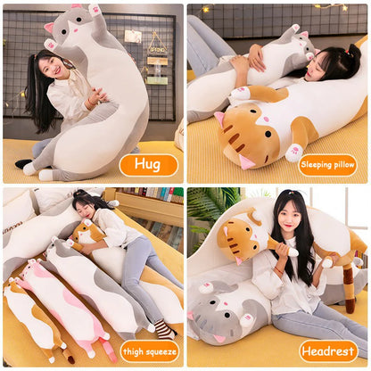 Long Cat Plush Toy