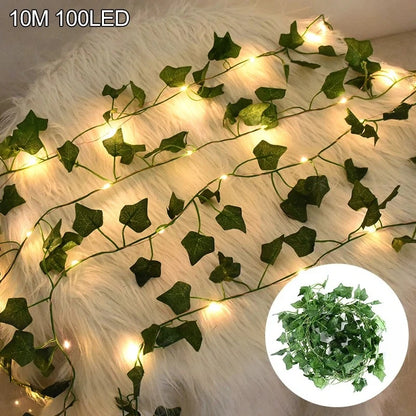 Ivy Leaf String Lights