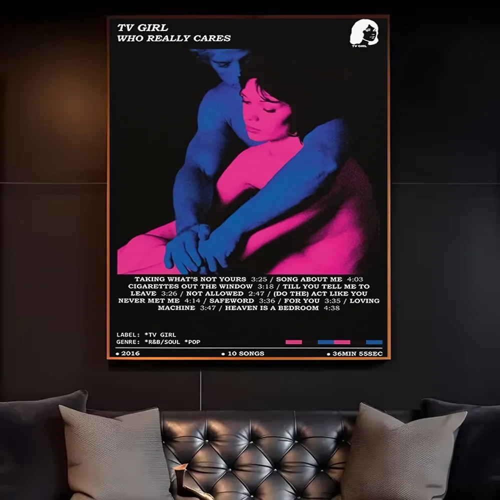 Retro TV Girl, French Exit, or Lovers Rock Poster